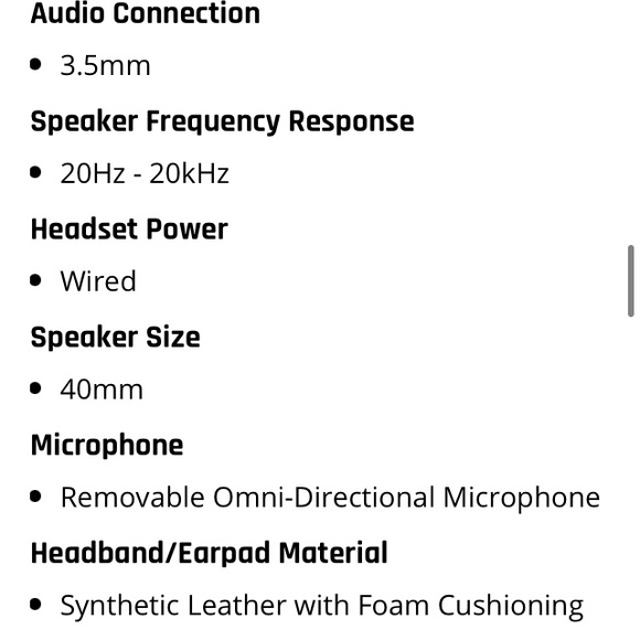 Turtle beach RECON 50X wired headset - Picture 3 of 9